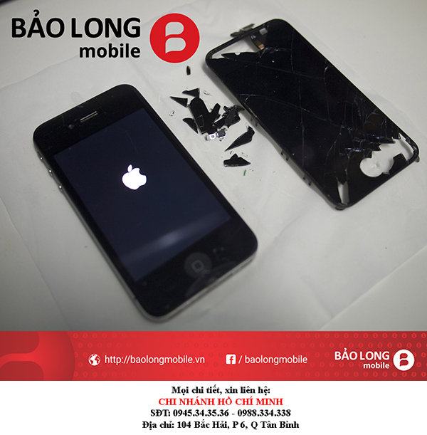 Thay màn hình iPhone 4s nếu điện thoại đang hư hại có ảnh hưởng gì hay không?