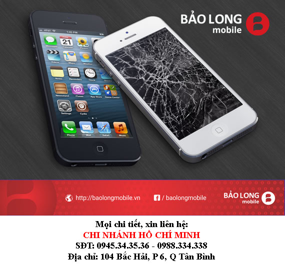 Thay màn hình iPhone 5 - Làm gì để nhận biết chính xác được mức độ hư hỏng?