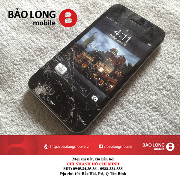 Thay màn hình iPhone 4 -  đồ "zin" và đồ "dỏm", làm cách gì để nhận biết được chính xác?