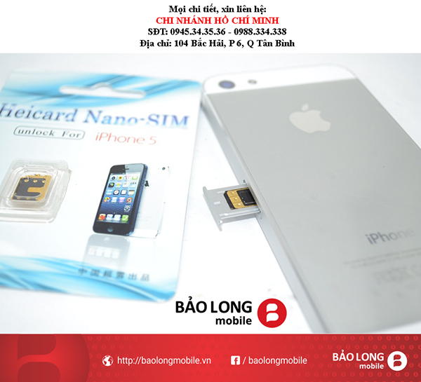 Hạn chế trong khi sử dụng sim ghép iPhone mua ở trong HCM