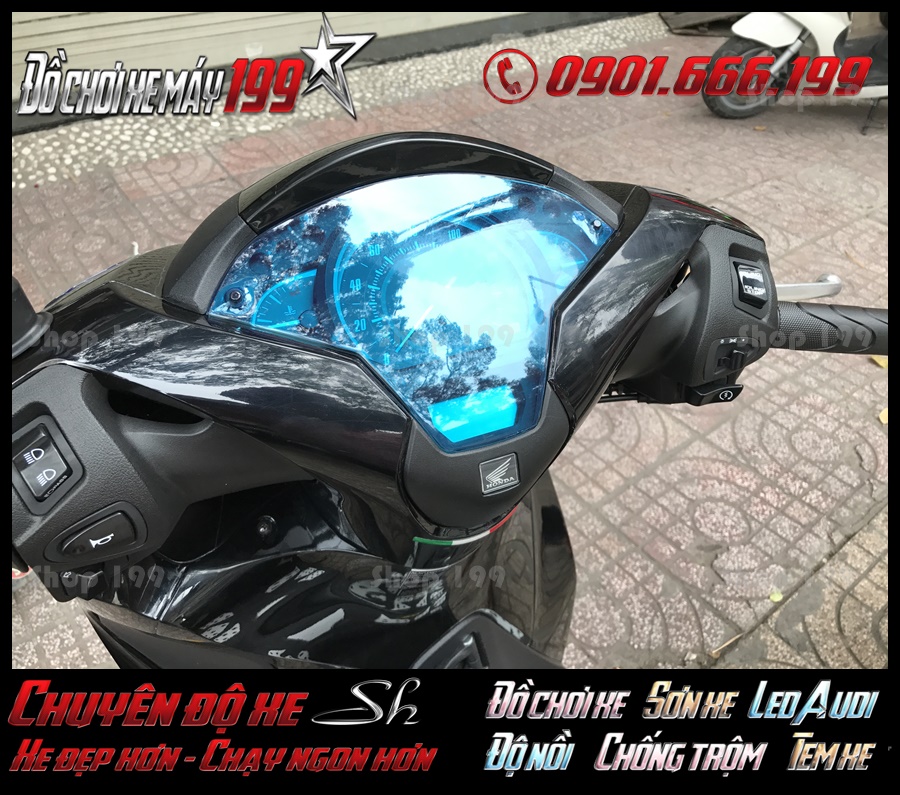 Hình ảnh về phụ kiện trang trí dán choá đèn Titan SH Việt Nam 2018 2019 2020 150i 125i uy tín nhất ở Quận 5, HCM