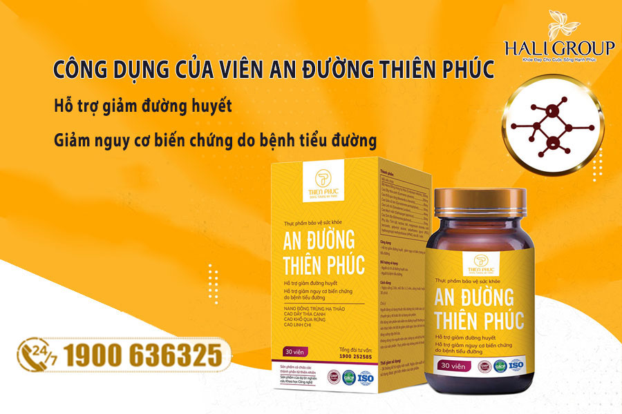 Giới thiệu về TPBVSK An Đường Thiên Phúc Hỗ Trợ Hạ Đường Huyết - dược phẩm Hỗ trợ sức khỏe dành cho người bị tiểu đường và tiền tiểu đường