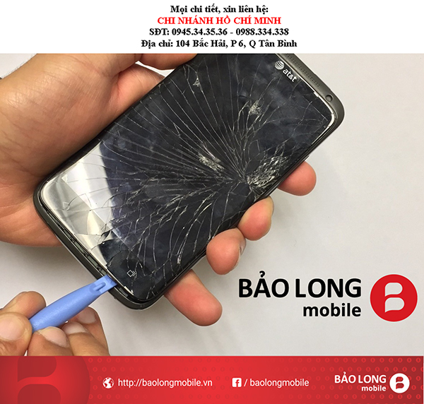 Hỏi địa chỉ chính hãng để thay màn hình HTC One X trong Sài Gòn