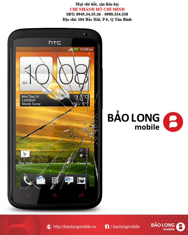 Hỏi địa chỉ chính hãng để thay màn hình HTC One X trong Sài Gòn