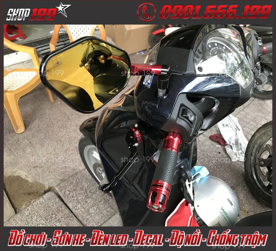 Photo: Phụ tùng kiếng (gương) chiếu hậu kiểu cho xe SH 2018 2019 2020 150i 125i giá rẻ tại Tp.HCM.