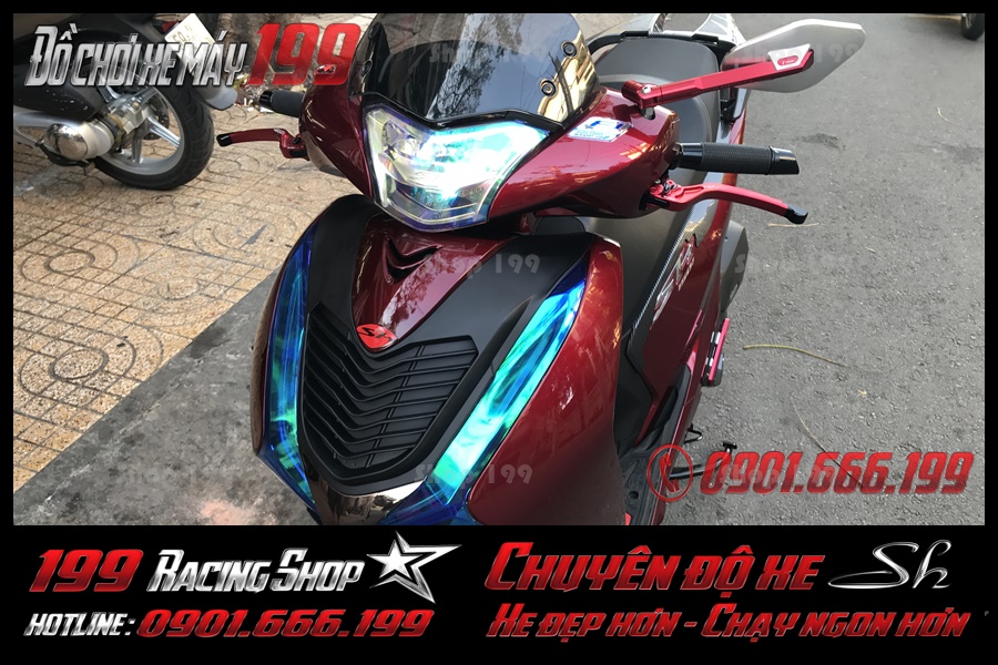 Ảnh minh hoạ đồ trang trí kiếng chắn gió chất lượng tốt nhất dành riêng cho xe sh 2018 2019 2020 150i 125i trong Sài Gòn