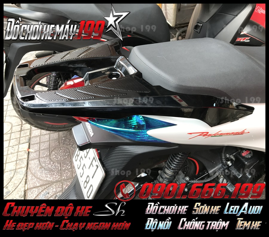 Ảnh của sản phẩm cản sau Sh 300i siêu tốt nhất cho xe SH 2018 2019 2020 150i 125i ở SG